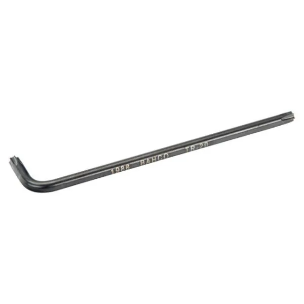 BAHCO Clé mâle TORX® Tamper longue, finition phosphatée,