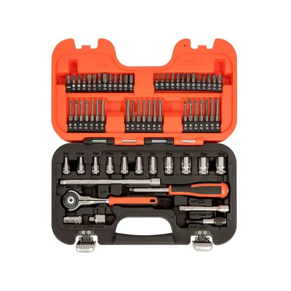 BAHCO Coffret de douilles 1/4" entrainement carré, 6 pans