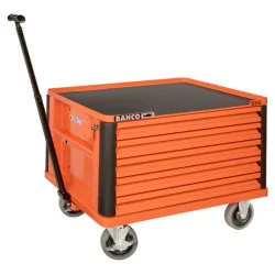 BAHCO Coffre E72 5 tiroirs avec roues, 693 mm x 510 mm x