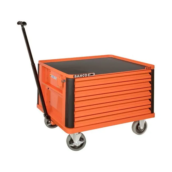 BAHCO Coffre E72 5 tiroirs avec roues, 693 mm x 510 mm x