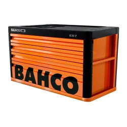 BAHCO Coffre «&nbsp;storage hub&nbsp;» premium E87, orange, 693 mm x