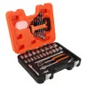 BAHCO Assortiment de douilles 1/2” avec clés mixtes plates