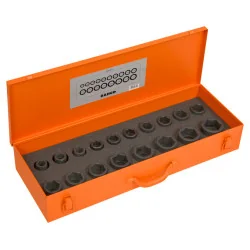 BAHCO Coffret de douilles à choc 3/4" entrainement carré, 6