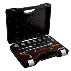 BAHCO Coffret de douilles et accessoires en pouces 1/2"