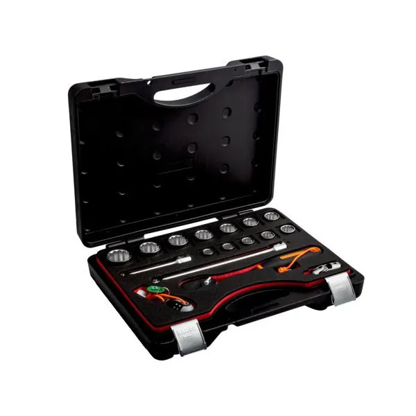 BAHCO Coffret de douilles et accessoires en pouces 1/2"