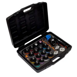 BAHCO Coffret de testeur de pression de liquide de