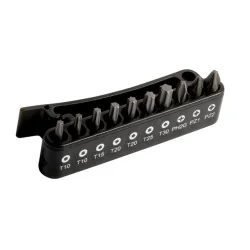 BAHCO Coffret d'embouts 1/4" pour vis Phillips, Pozidriv,