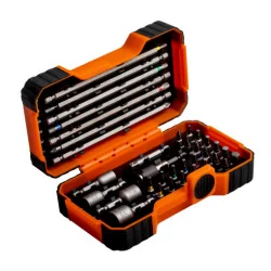 BAHCO Coffret usage intensif 1/4" avec tourne-écrous et