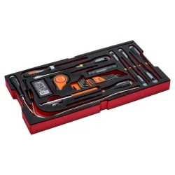 BAHCO Jeu de tournevis, module mousse pour 4750RCHDW01