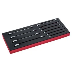BAHCO Jeu de clés mixtes à cliquet, module mousse 1/3