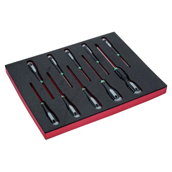 BAHCO Jeu de tournevis TORX®, module mousse 2/3 Fit&Go -
