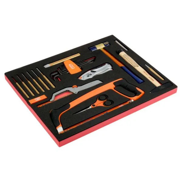 BAHCO Kit d'outils de serrage/mesure mélangés, module
