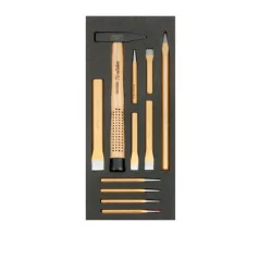 BAHCO Jeu de marteaux/burins plat/chasse-goupilles, module