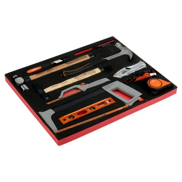 BAHCO Kit d'outils de frappe et de coupe, module mousse 3/3