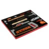 BAHCO Kit d'outils de frappe et de coupe, module mousse 3/3