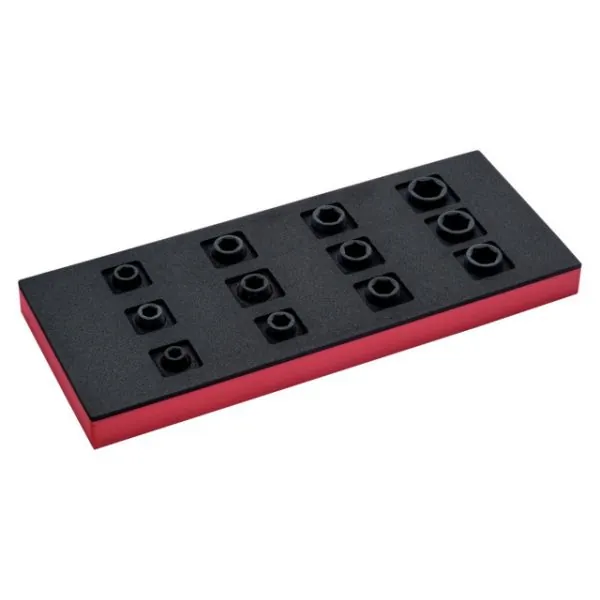 BAHCO Jeu de douilles 1/2", module mousse 1/3 Fit&Go -