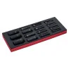 BAHCO Jeu de douilles à choc longues 1/2", module mousse
