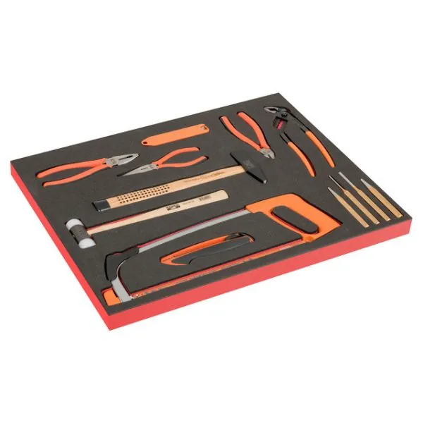BAHCO Module mousse Fit&Go 3/3, outils de frappe et de