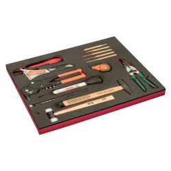 BAHCO Module mousse Fit&Go 3/3, outils de coupe, limes et