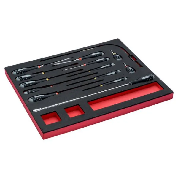 BAHCO Jeu de tournevis pour vis à fente/Phillips, module