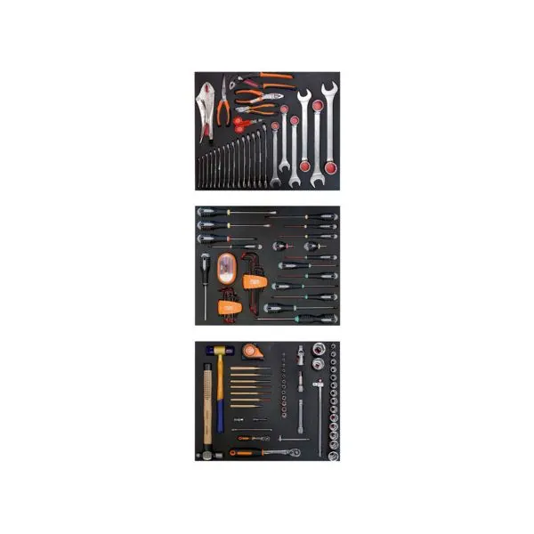 BAHCO Module de 3&nbsp;mousses pour maintenance automobile -