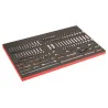 BAHCO Module mousse pour servante 40", douilles 1/4"