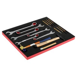 BAHCO Jeu de tournevis/clés, module mousse 3/3 Fit&Go -