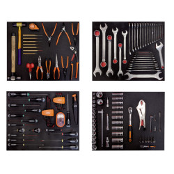 BAHCO Module de 4&nbsp;mousses pour maintenance automobile -