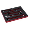 BAHCO Jeu de clés mixtes à cliquet, module mousse 2/3