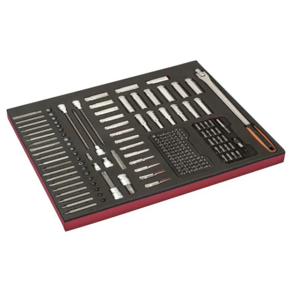 BAHCO Module mousse Fit&Go 3/3, douilles 1/2" & 3/8" & jeu