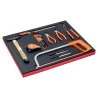 BAHCO Kit d'outils pince/frappe/mesure, module mousse 3/3