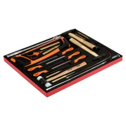 BAHCO Jeu d'outils de frappe et limes, module mousse 3/3