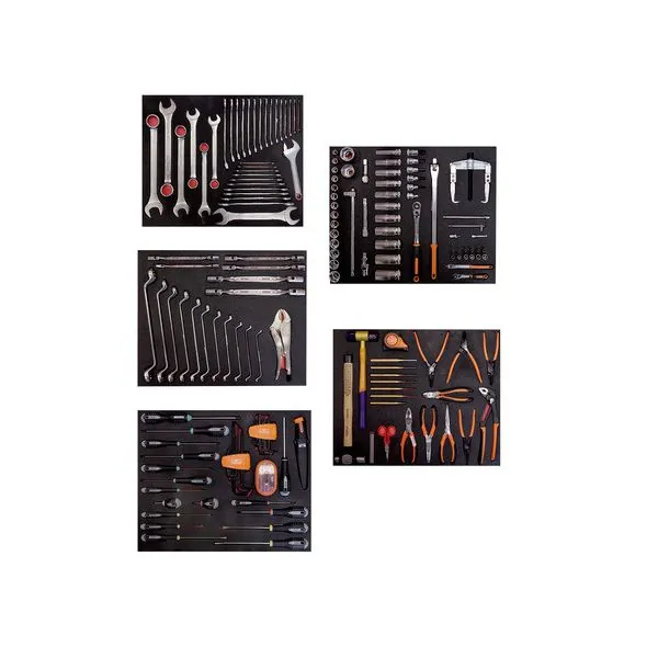 BAHCO Module de 5&nbsp;mousses pour maintenance automobile -