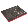 BAHCO Jeu de clés/clés à molette, module mousse 3/3 Fit&Go