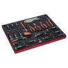BAHCO Jeu de tournevis/pinces, module mousse 3/3 Fit&Go -