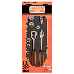 BAHCO Module mousse Fit&Go 1/3, cliquet et accessoires 1/2"