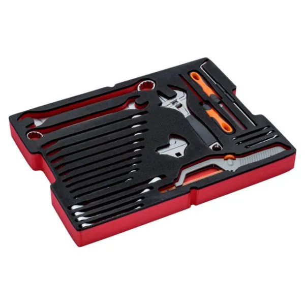 BAHCO Jeu de clés et limes, module mousse pour 4750RCHD01