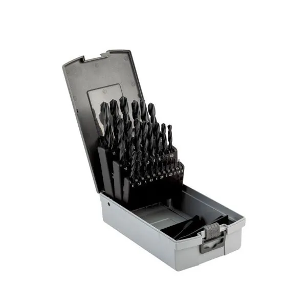 BAHCO Forets HSS-R pour le métal, 25 pcs 4515-SET-25