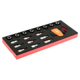 BAHCO Jeu d’embouts et de douilles tournevis 1/2", module