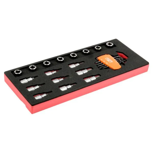 BAHCO Jeu d’embouts et de douilles tournevis 1/2", module