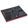 BAHCO Jeu de clés mixtes, module mousse 3/3 Fit&Go - 28&nbsp;pcs