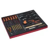 BAHCO Jeu de pinces/outils de frappe/limes/tournevis,