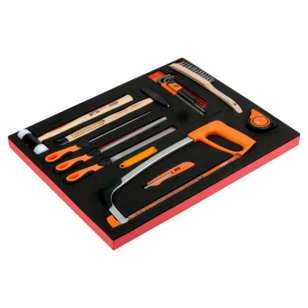 BAHCO Module mousse Fit&Go 3/3, clés mâles, limes, outils
