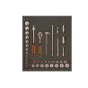 BAHCO Jeu de douilles 3/8", module mousse 2/3 Fit&Go -