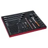BAHCO Jeu de clés/douilles, module mousse 3/3 Fit&Go -