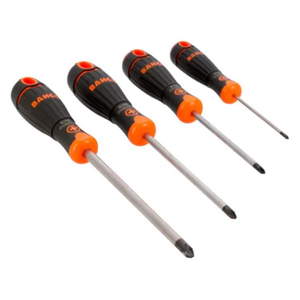 BAHCO BahcoFit Jeu de tournevis Phillips avec manche en