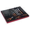 BAHCO Jeu de clés/pinces/douilles, module mousse 3/3 Fit&Go