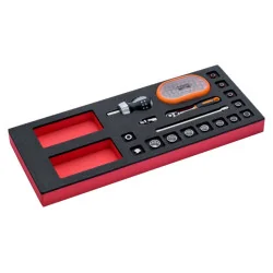BAHCO Jeu de cliquets et douilles 1/4", module mousse 1/3