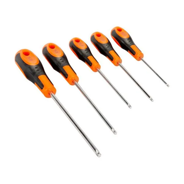 BAHCO Jeu de tournevis TORX® avec poignée en caoutchouc - 5