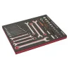 BAHCO Module mousse Fit&Go 3/3, douilles 1/4" & 1/2", clés